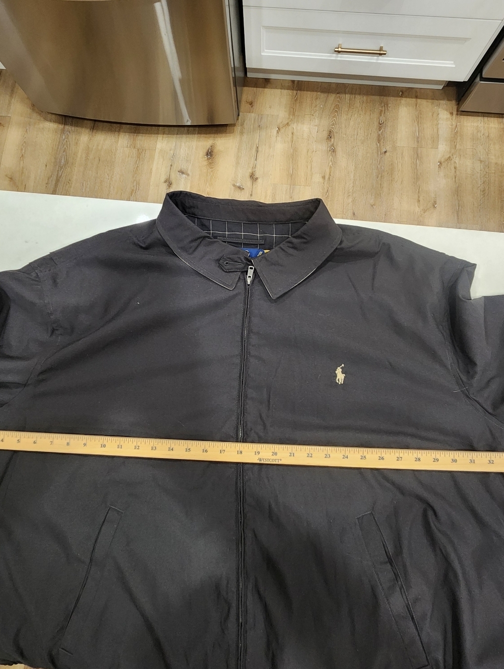NEW Polo Ralph Lauren Black Bi-Swing Zip Up Jacket Windbreaker 91003 Men's 5XB - Picture 12 of 16